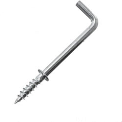Shouldered Square Hooks – Bright Zinc Plated