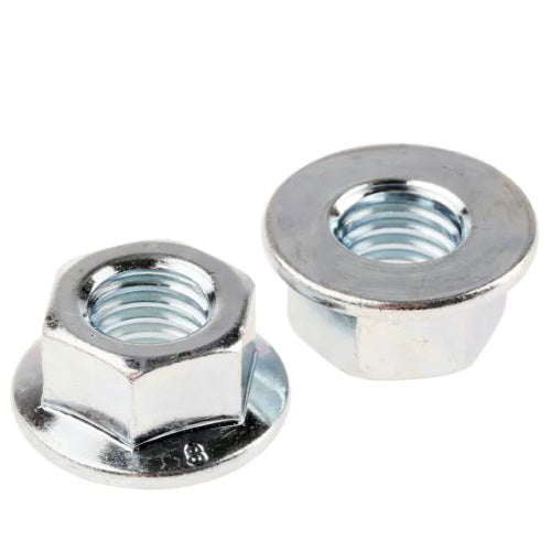 Non-Serrated Flange Nuts – Zinc Plated – DIN 6923