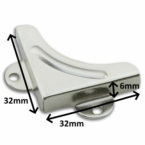 Mirror Corner Nickel Plated