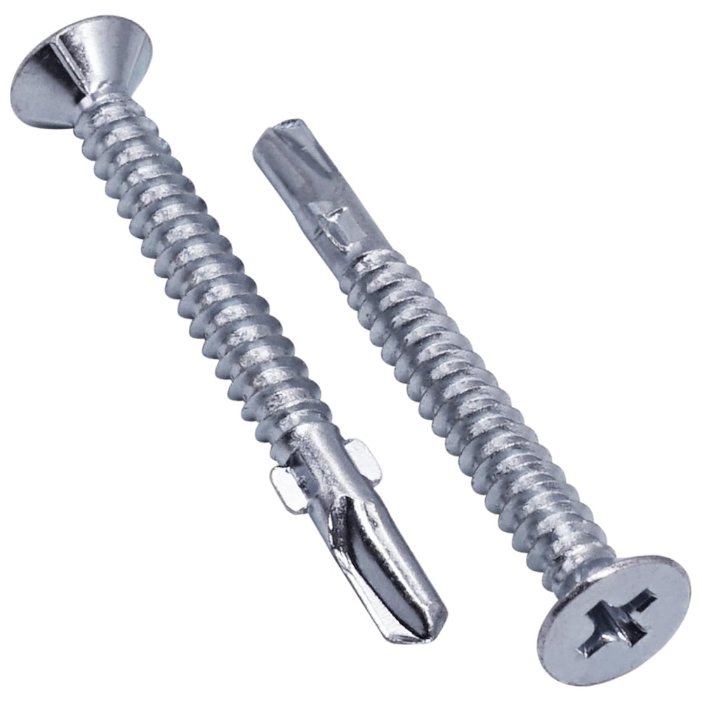Timberfast Winged Self Drilling Screws – Countersunk BZP