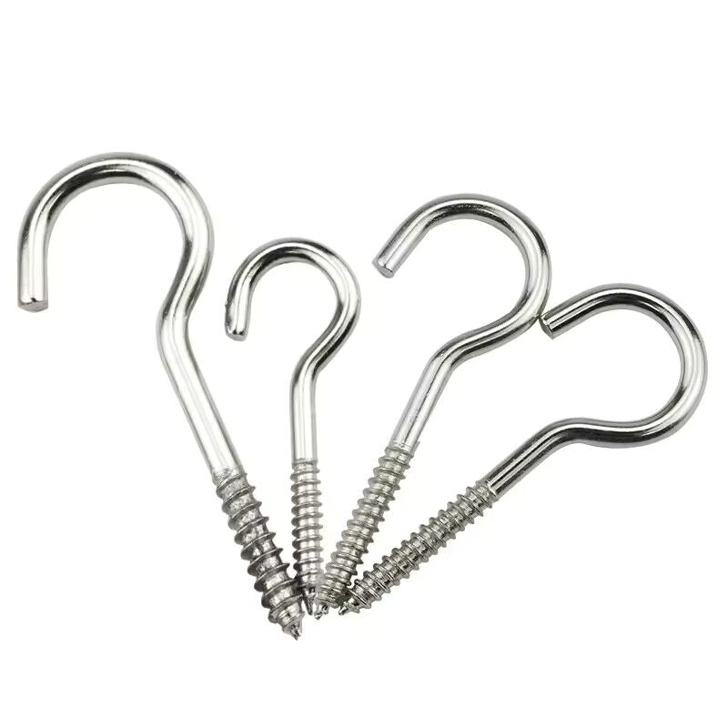 Stainless Steel Screw In Hook