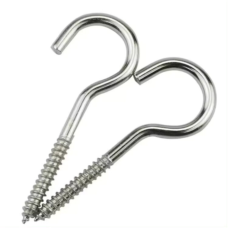 Stainless Steel Screw In Hook