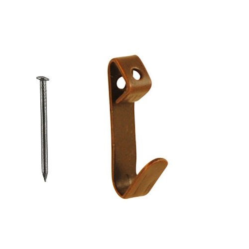 Picture Hook Florentine Bronze Plated No.1 - Free Nails Included