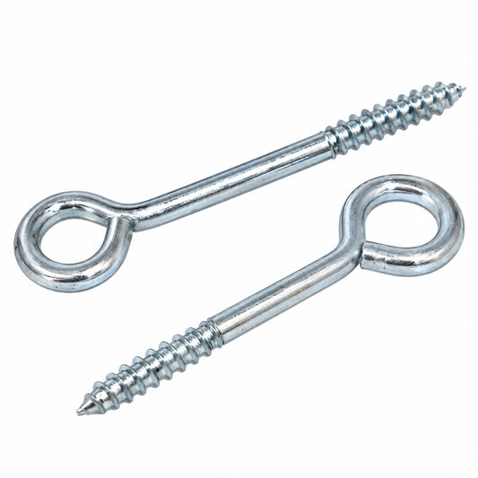 Vine Eyes – Bright Zinc Plated