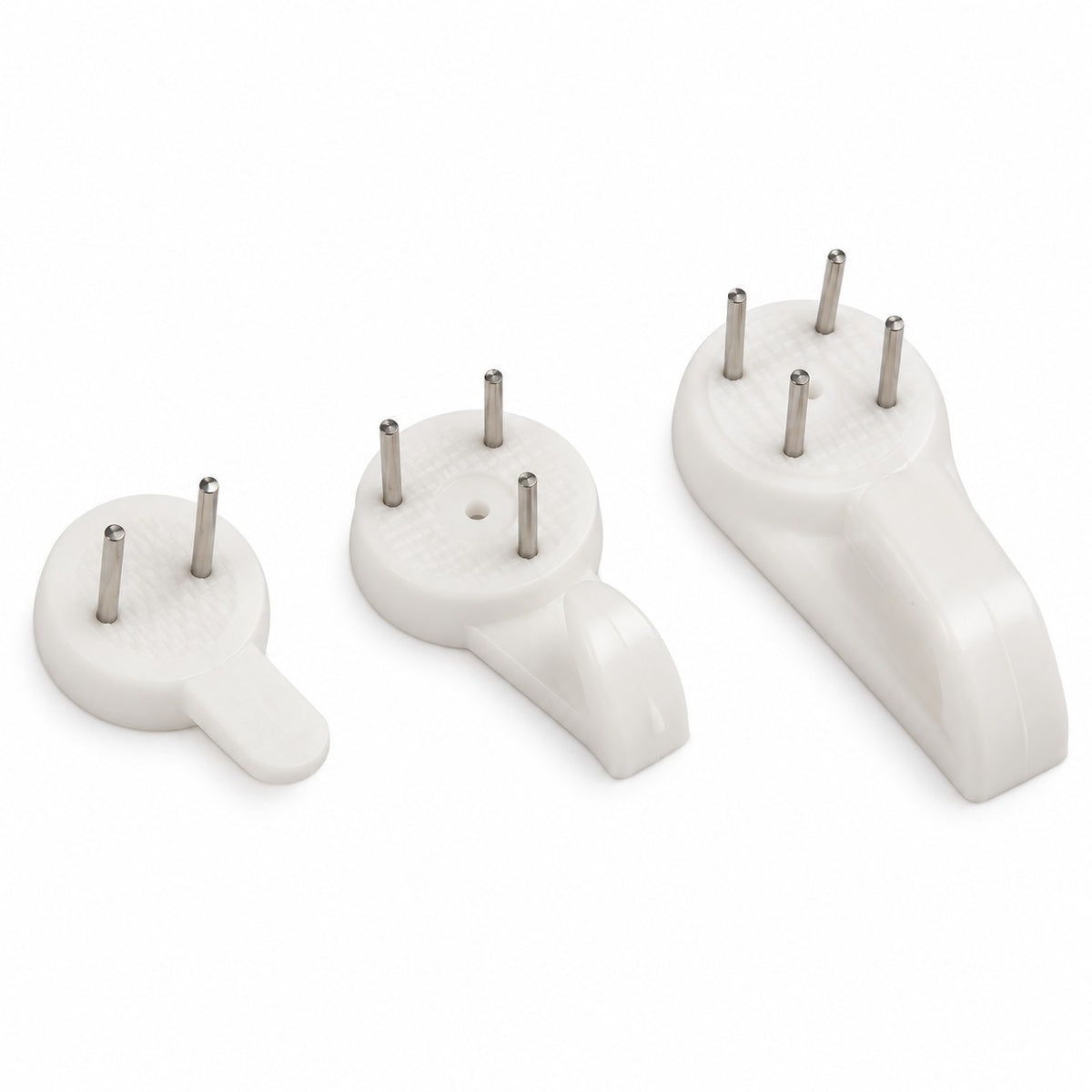 Hardwall Picture Hook White 22mm, 30mm or 40mm - 100 Pack