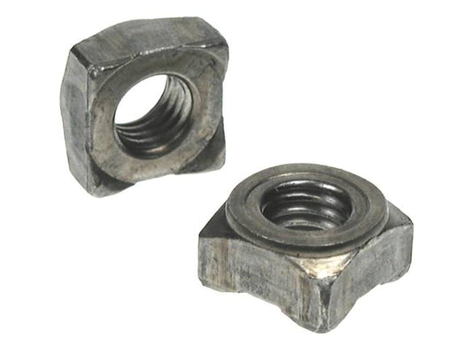 Square Weld Nuts Plain Finish DIN 928