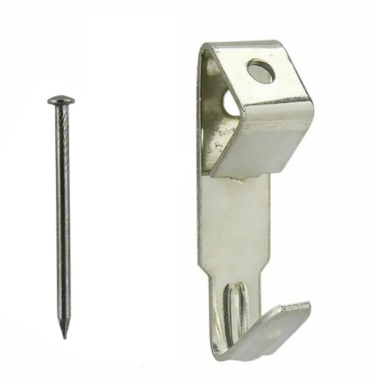 Picture Hook Bright Zinc Plated No.1 - Free Nails Included