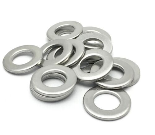 Flat Form A Washers A2 Stainless Steel - 100 Pack